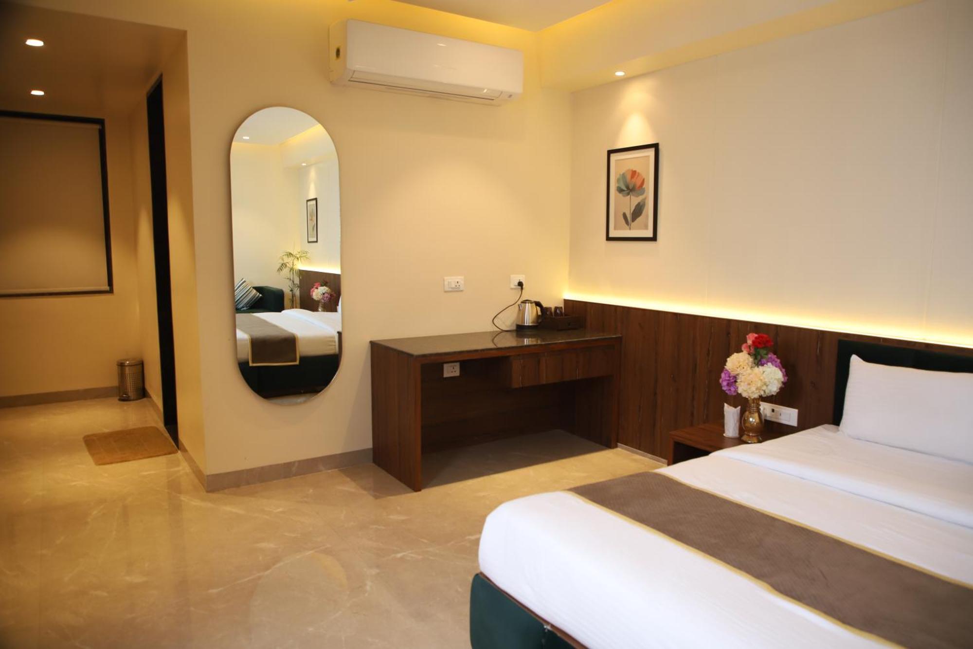 Pink Villa Boutique Hotel Meerut Eksteriør billede